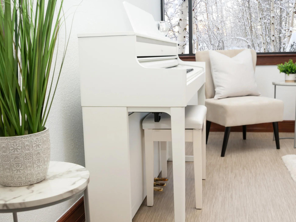 Chi tiết đàn ROLAND HP-704 WH - Hình 4